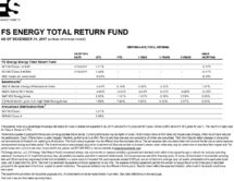 Icon of Performance Flyer-FS Energy Total Return Fund