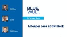 Icon of BlueVault Webinar-DeeperLook-Owl Rock 1-23-20