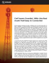 Icon of Cell Towers Essential Utility-Like Real Assets1