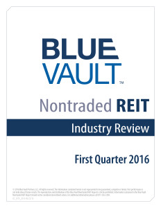 Nontraded REIT Industry Review Q1 2016