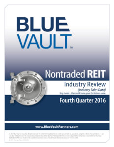 Nontraded REIT Review Q4 2016 - Sales Data Summary