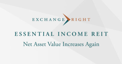 The Essential Income REIT’s Net Asset Value Increases Again